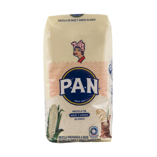 PAN HARINA MAÍZ BLANCO Y ARROZ 1KGX20UN