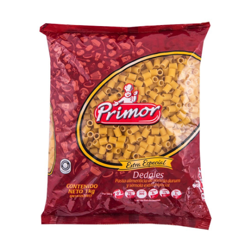 PASTA CORTA DEDALES EE 1KGX12UN