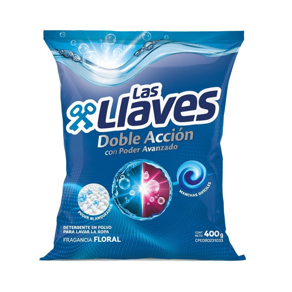 LAS LLAVES DET FLORAL 400GX16UN