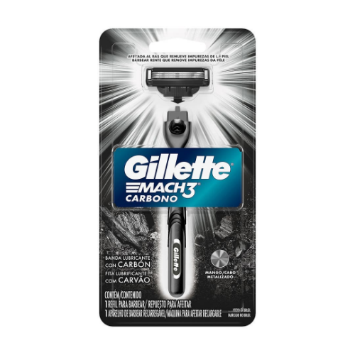 GILLETTE MACH3 SISTEMA CARBONO 37GX30UN