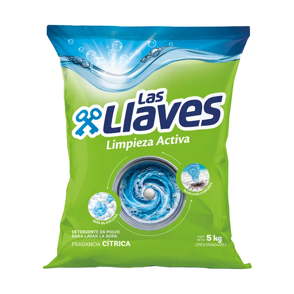 LAS LLAVES L. ACTIVA CITRICA 5KGX4UN