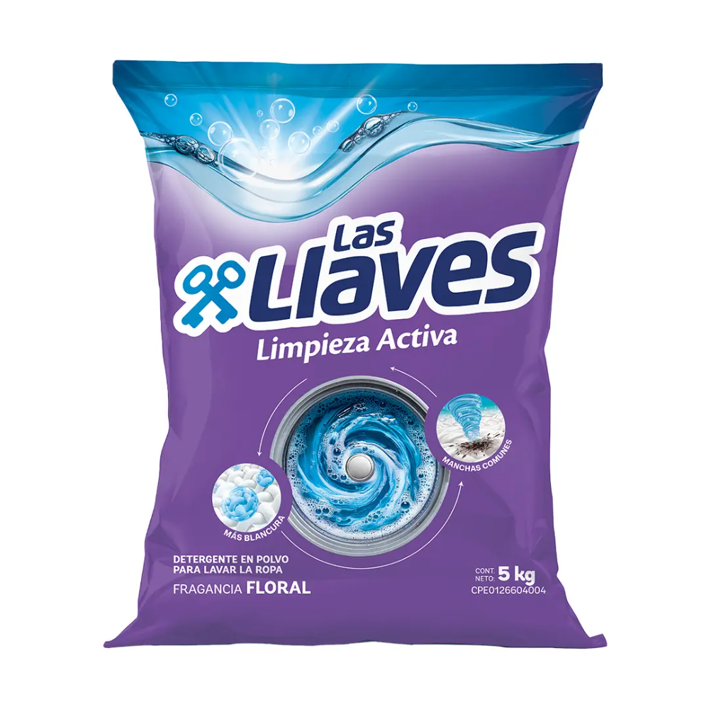 LAS LLAVES L. ACTIVA FLORAL 5KGX4UN