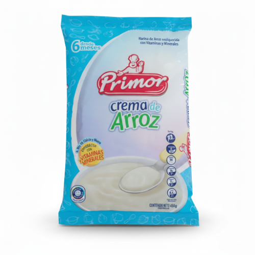 CREMA ARROZ BOLSA 450GX16UN