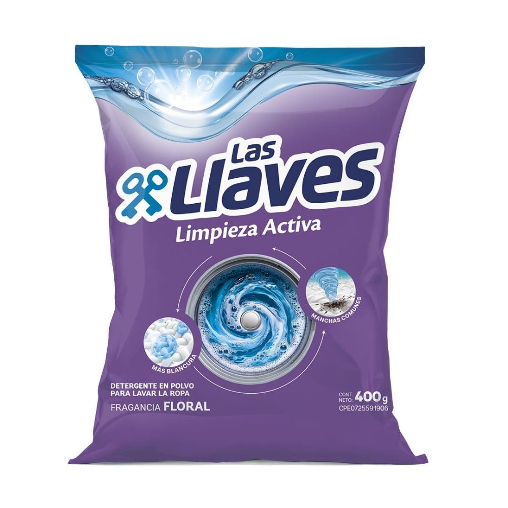 LAS LLAVES L. ACTIVA FLORAL 400GX16UN