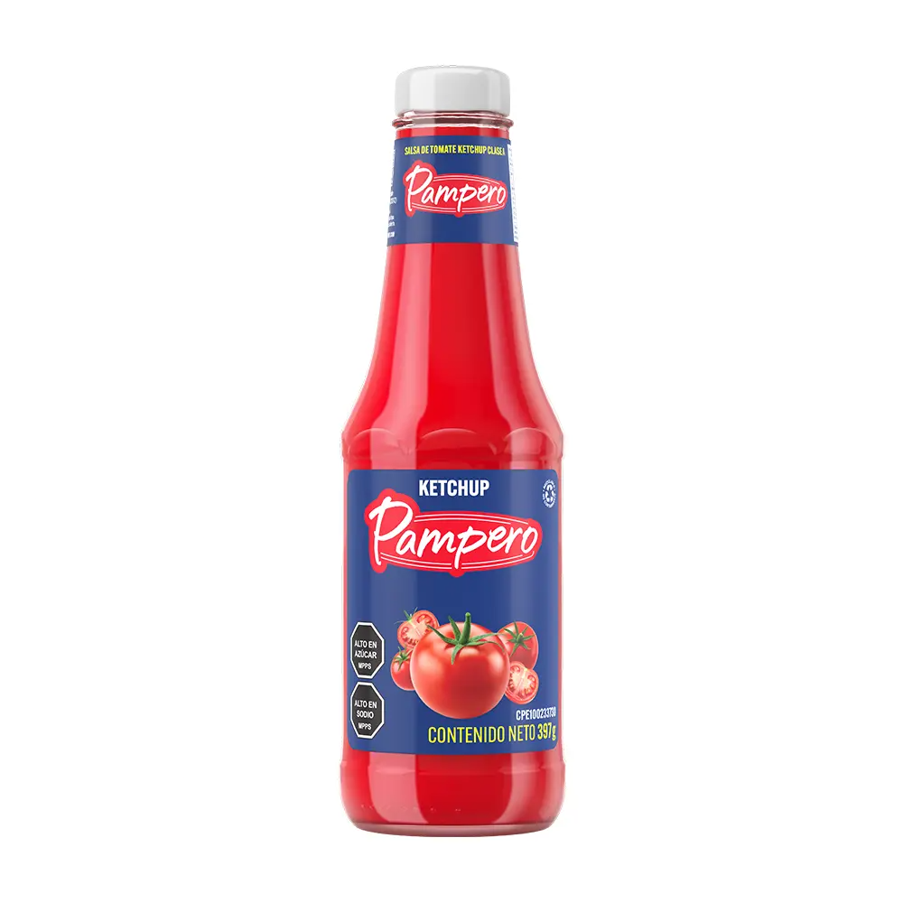 SALSA 397GX24UN PAMPERO KETCHUP