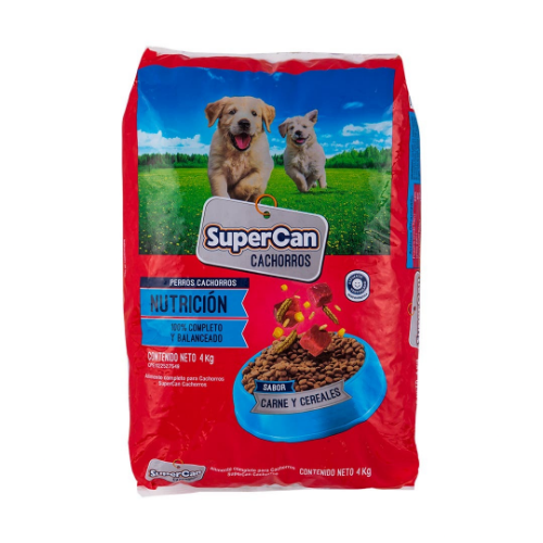 SUPER CAN CACHORROS 4KGX5UN