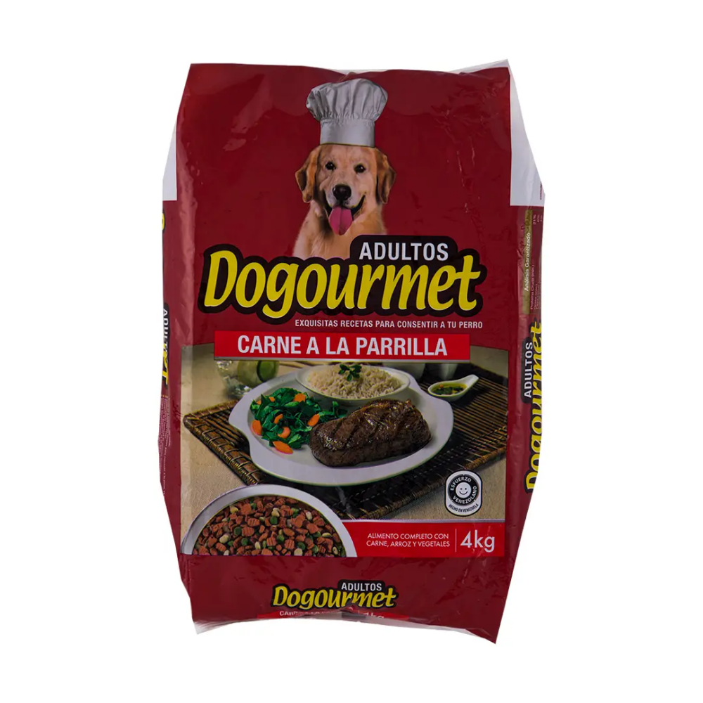 DOGOURMET CARNE A LA PARRILLA 4KGX5UN