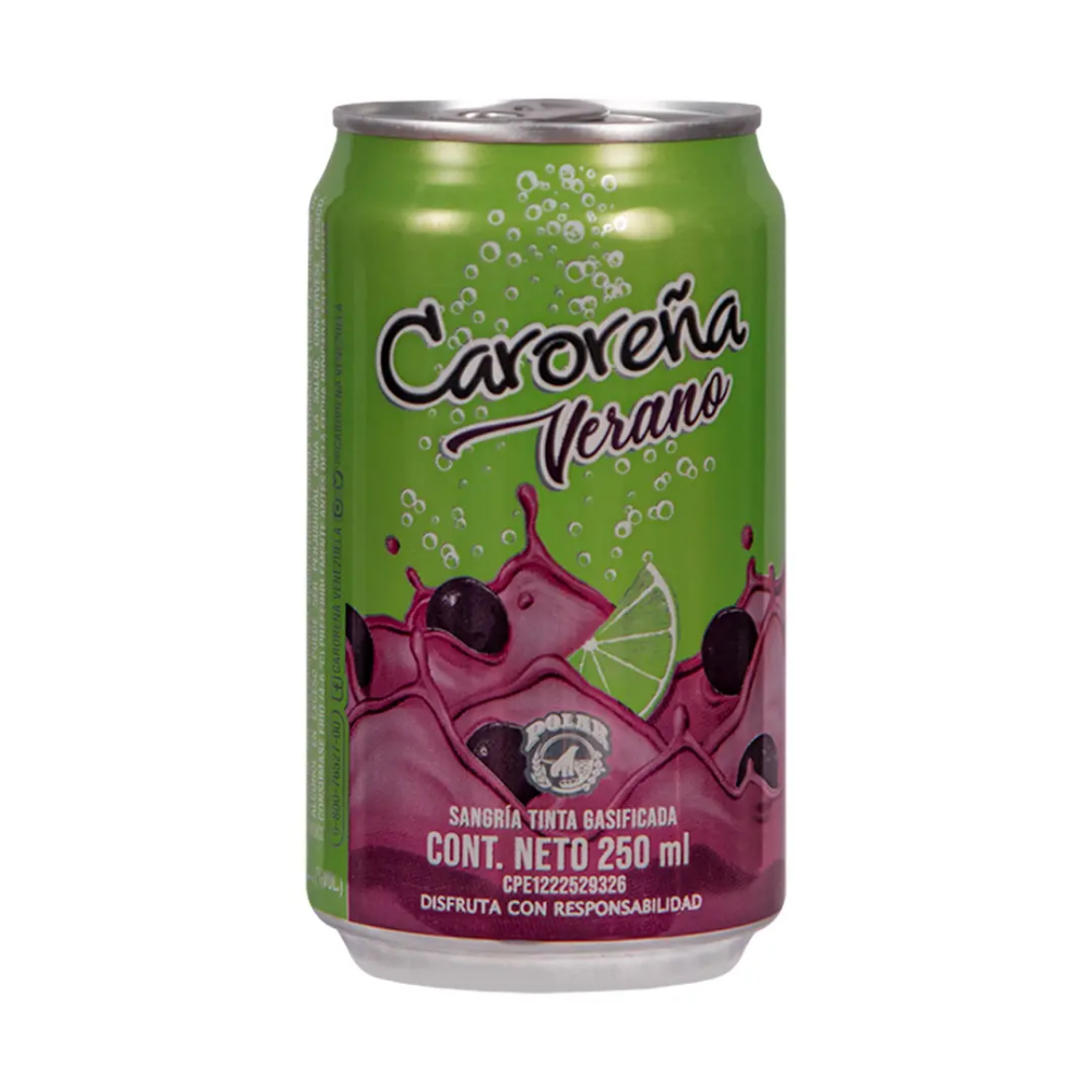 CAROREÑA VERANO LATA 250MLX24UN