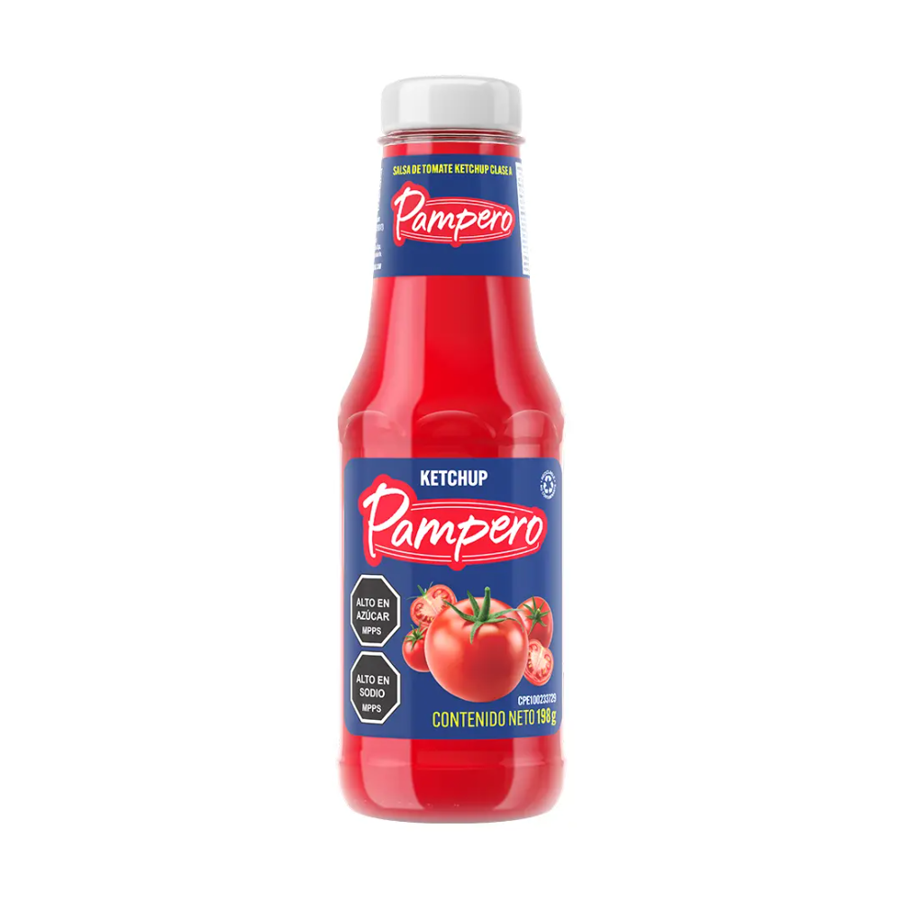 SALSA 198GX24UN PAMPERO KETCHUP