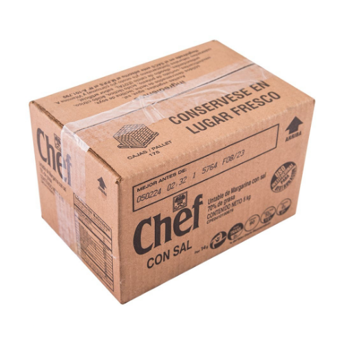 CHEF MARGARINA C/S 5KGX1UN