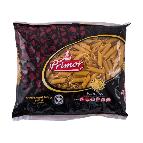 PASTA CORTA PLUMITAS 500GX12UN