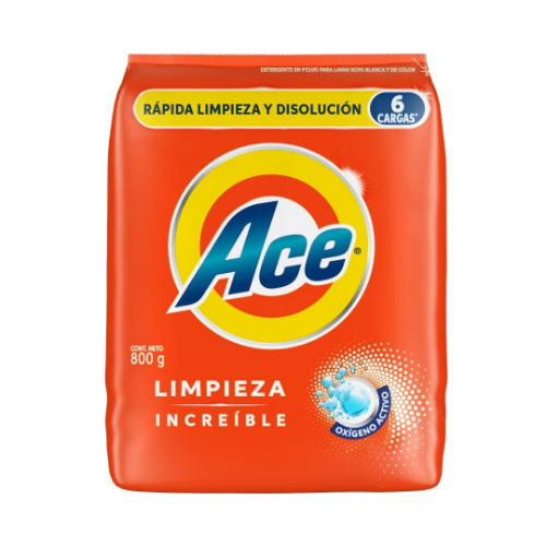 ACE DET POLVO COL 800GX15UN