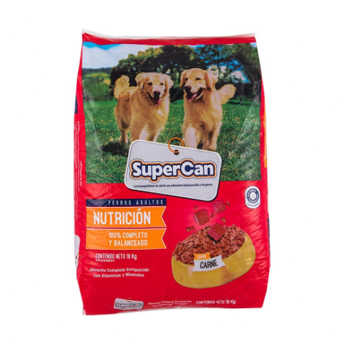 SUPER CAN CARNE HUESO 18KGX1UN