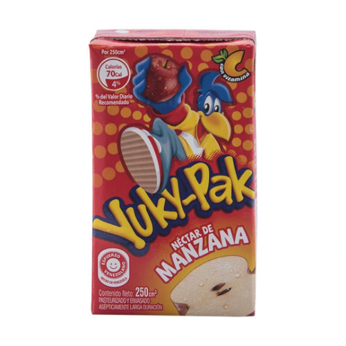 YUKY-PAK MANZANA 250MLX24UN
