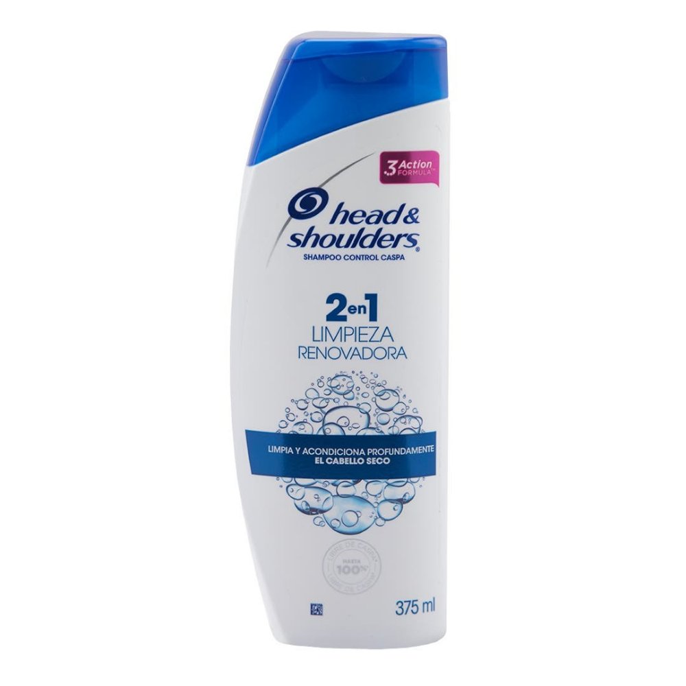 H&S SHAMPOO 2en1 LIMP RENOV 375CCX12UN