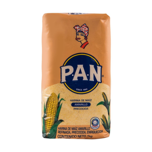 PAN HARINA MAIZ AMARILLO GF 1KGX20UN
