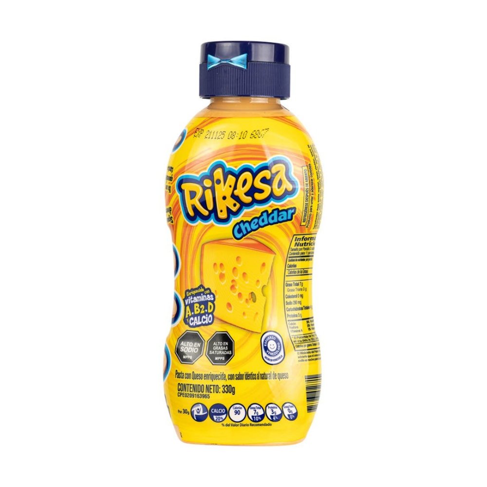 RIKESA QUESO SQUEEZE 330GX18UN