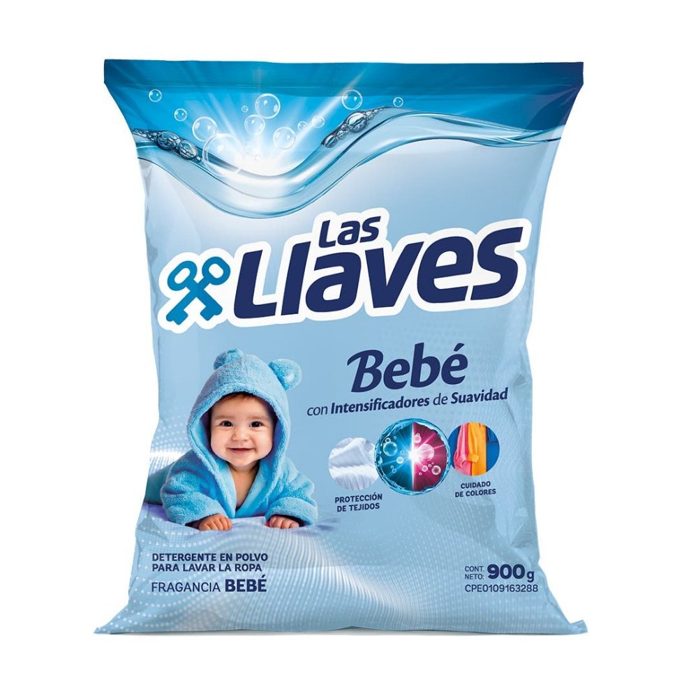 LAS LLAVES DETERGENTE BEBE 900GX10UN