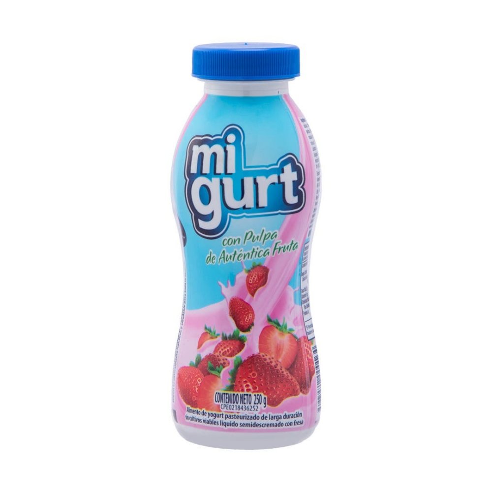 MIGURT FRUTA FRESA 250GX24UN