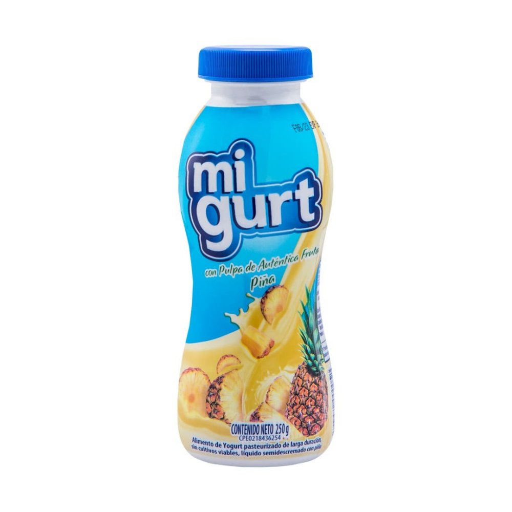 MIGURT FRUTA PIÑA 250GX24UN