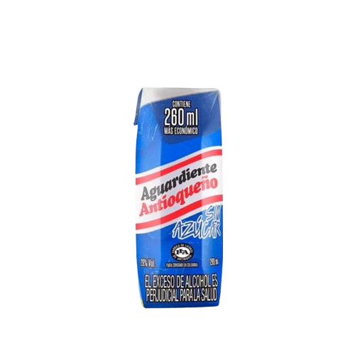 Cuarto azul de aguardiente