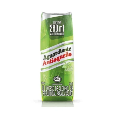 Cuarto verde de aguardiente