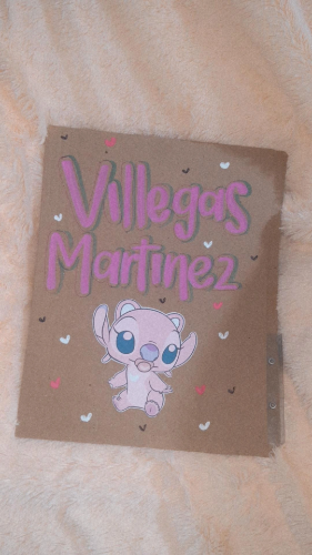 Marcada carpeta carta