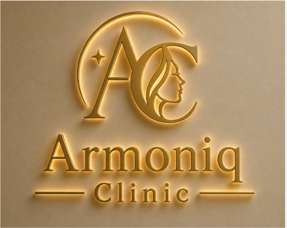 Armoniq clinic - 3 letreros