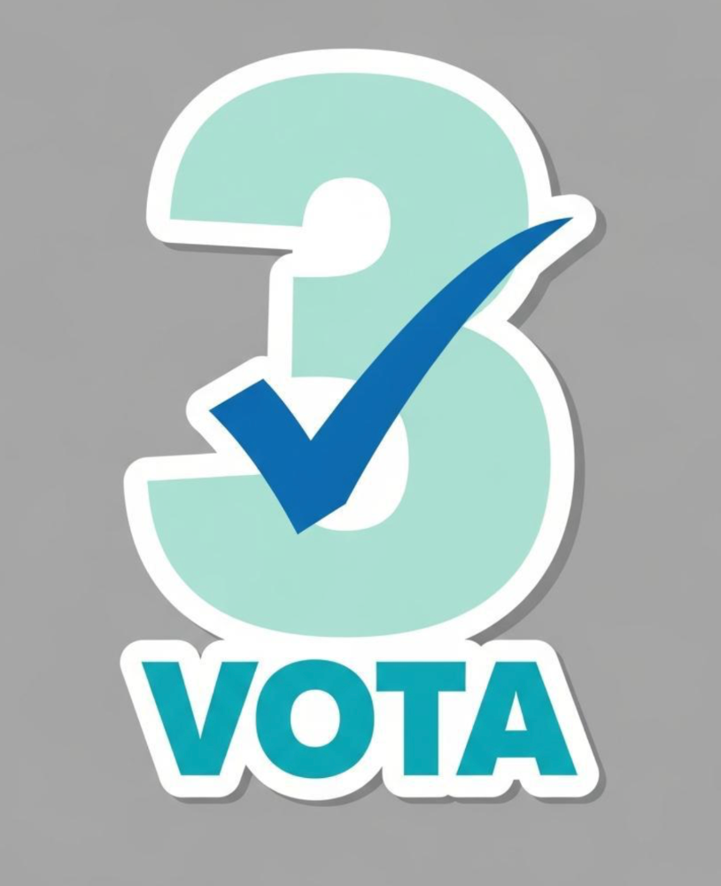 Stickers "3" - dos diseños