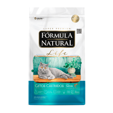 Formula natural gato castrado (salmao) 10kg
