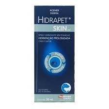 Hidrapet skin on 20ml loção hidratante cães e gato