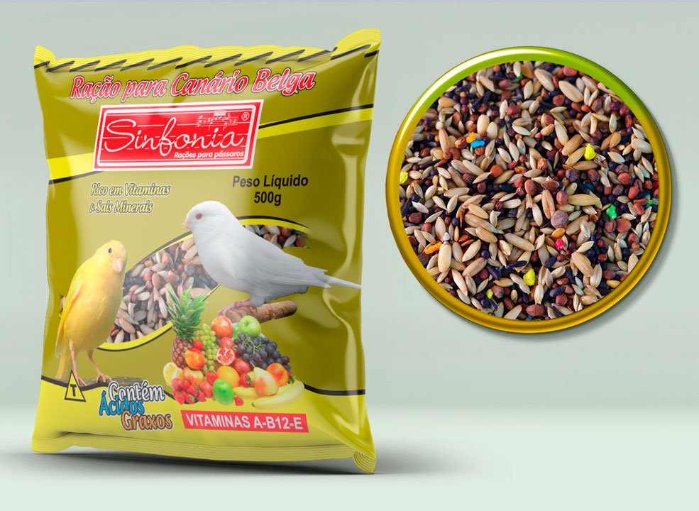 Canário do imperio/belga 500g (Sinfonia)