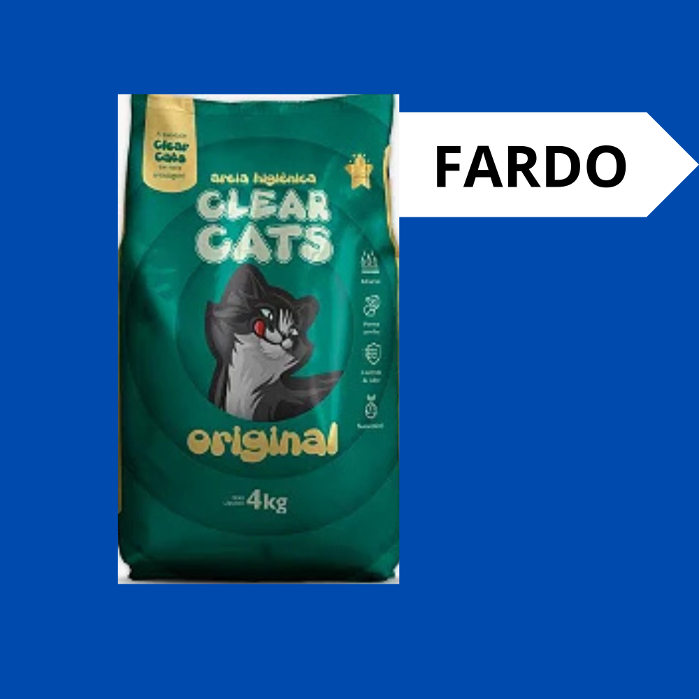 Areia clear cats (FARDO)