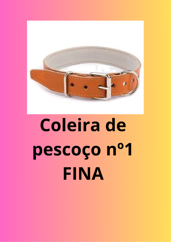 Coleira de pescoço nº1 FINA
