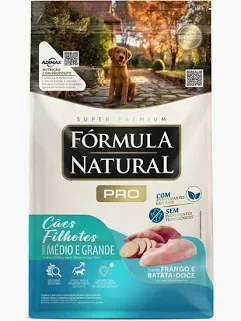Formula Natural pro cães filhote medio/grande 15kg