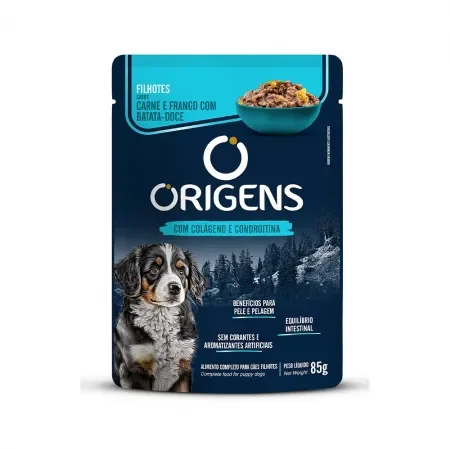 Sache Origens FILHOTE (CARNE/FRANGO/BATATA DOCE) 85g