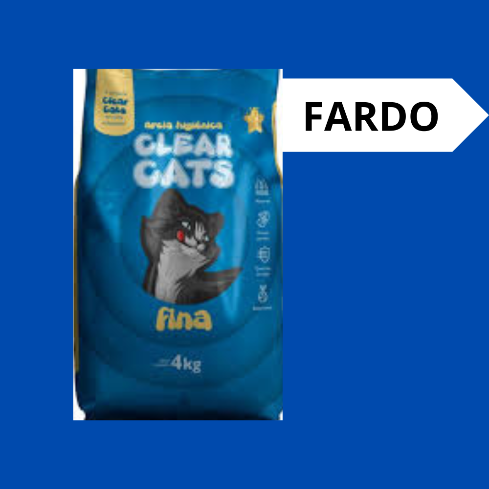 Areia clear cats fina (FARDO)