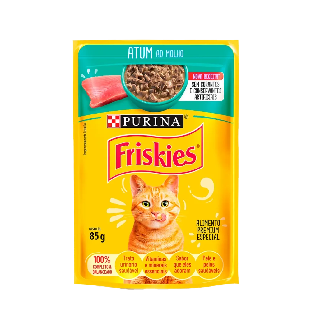 Sache Friskies adulto (ATUM) 85g