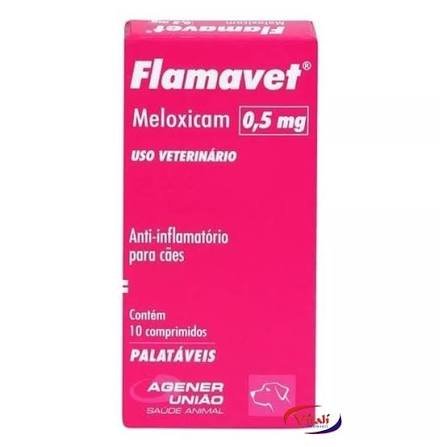 Anti-inflamatório Flamavet Cães 0,5 mg