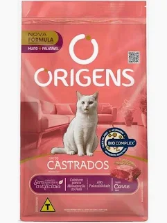 Origens gato adulto castrado (carne) 10kg