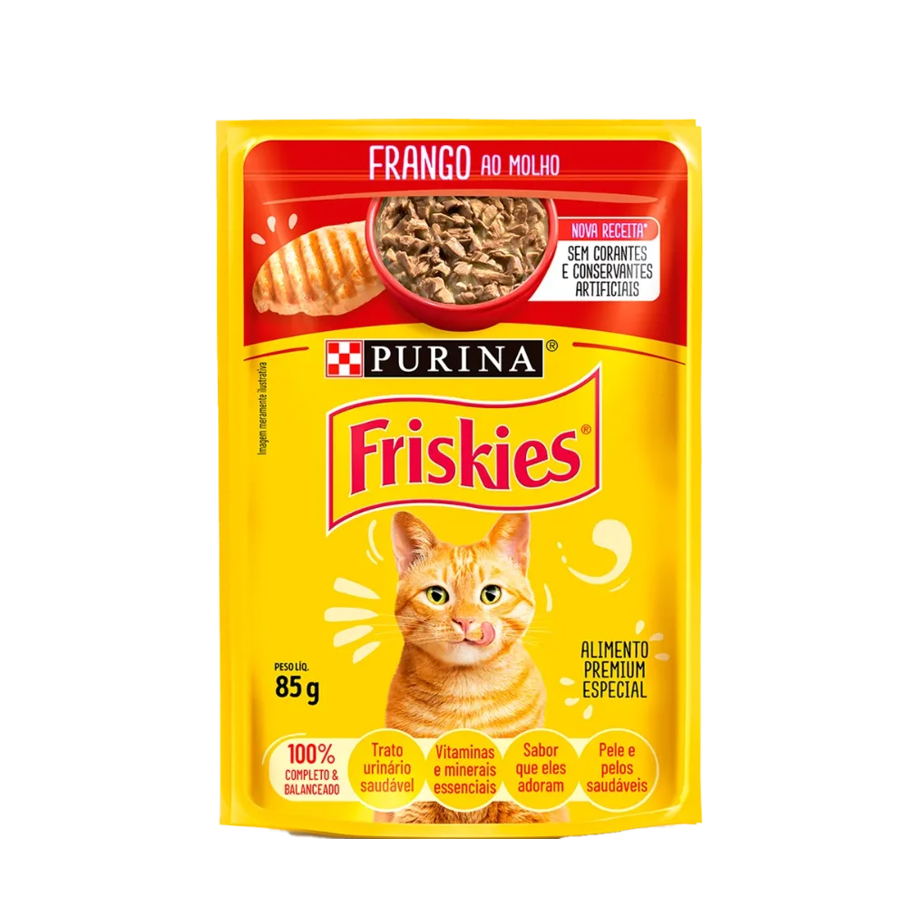 Sache Friskies adulto(FRANGO) 85g
