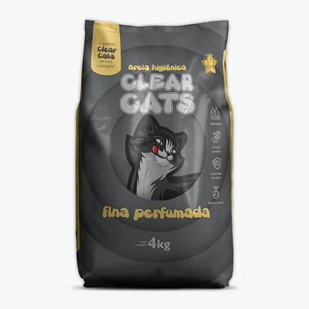 Areia Clear cats Fina e Perfumada (UNIDADE)