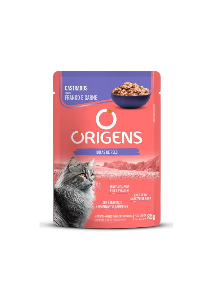 Sache origens castrado (FRANGO E CARNE) 85g