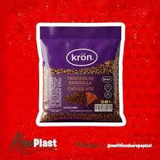 Trocitos de Barquilla cubiertos de Chocolate Kron