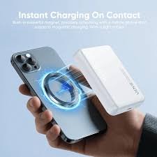 POWE BANK VIDVIE PB7024 MINI MAGNETIC WIRELESS 15W 10,000 MAH
