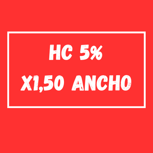 HC 5% X 1,50