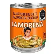 Chile Morena Rajas 210 gr.