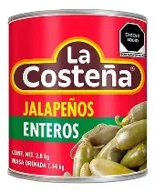 Chile Costeña Entero 2,800 gr.