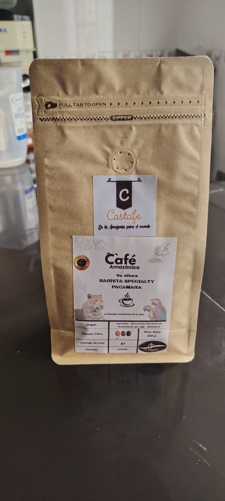 café de Especialidad Pacamara en grano 500 gr.