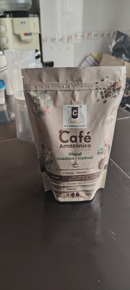 café amazonico de 500 molido